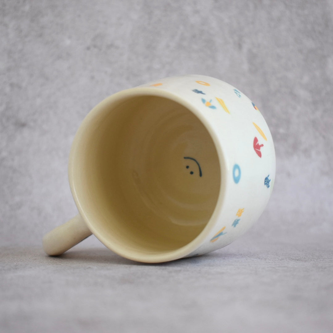 Taza vamos a la playa