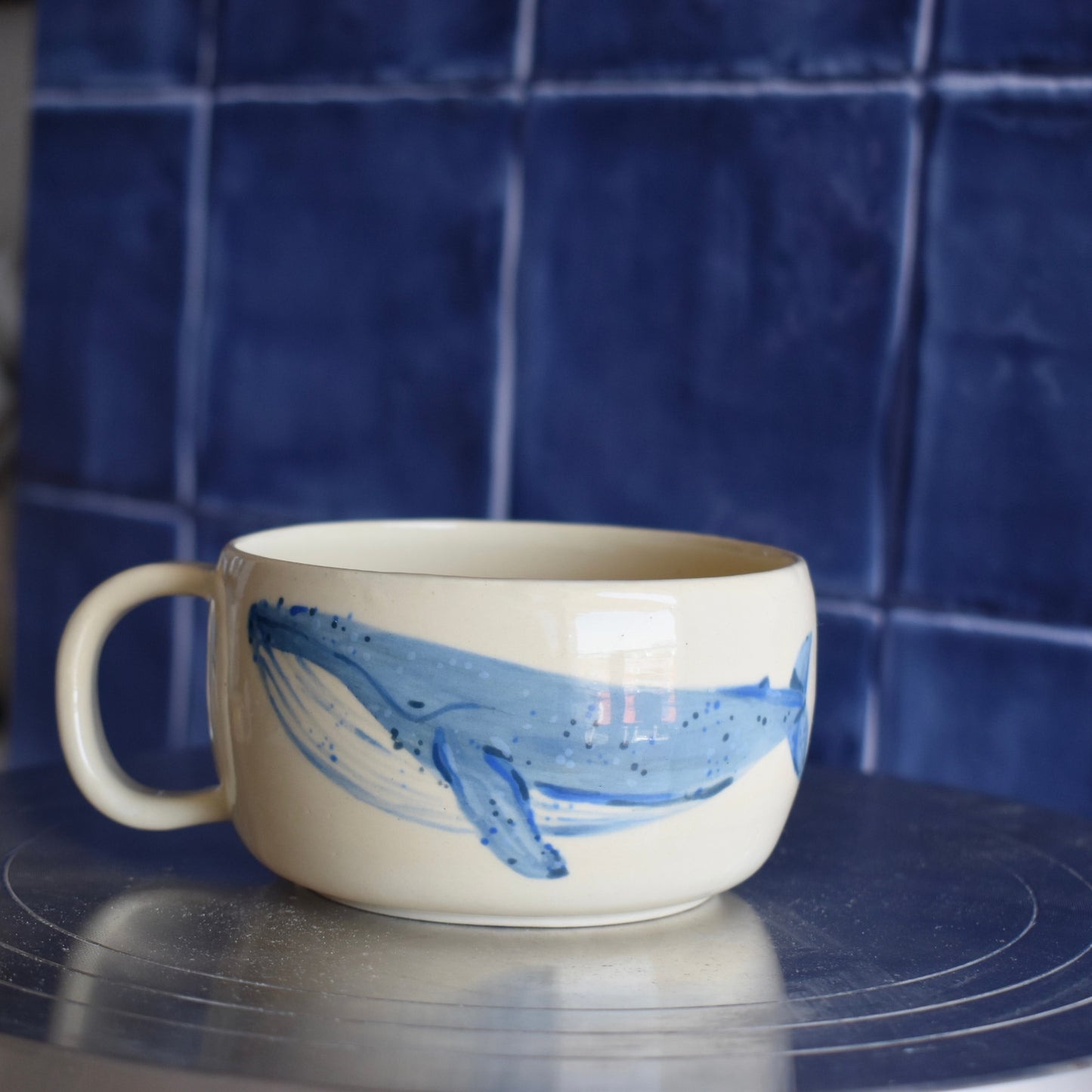Taza Ballena y Ballenato