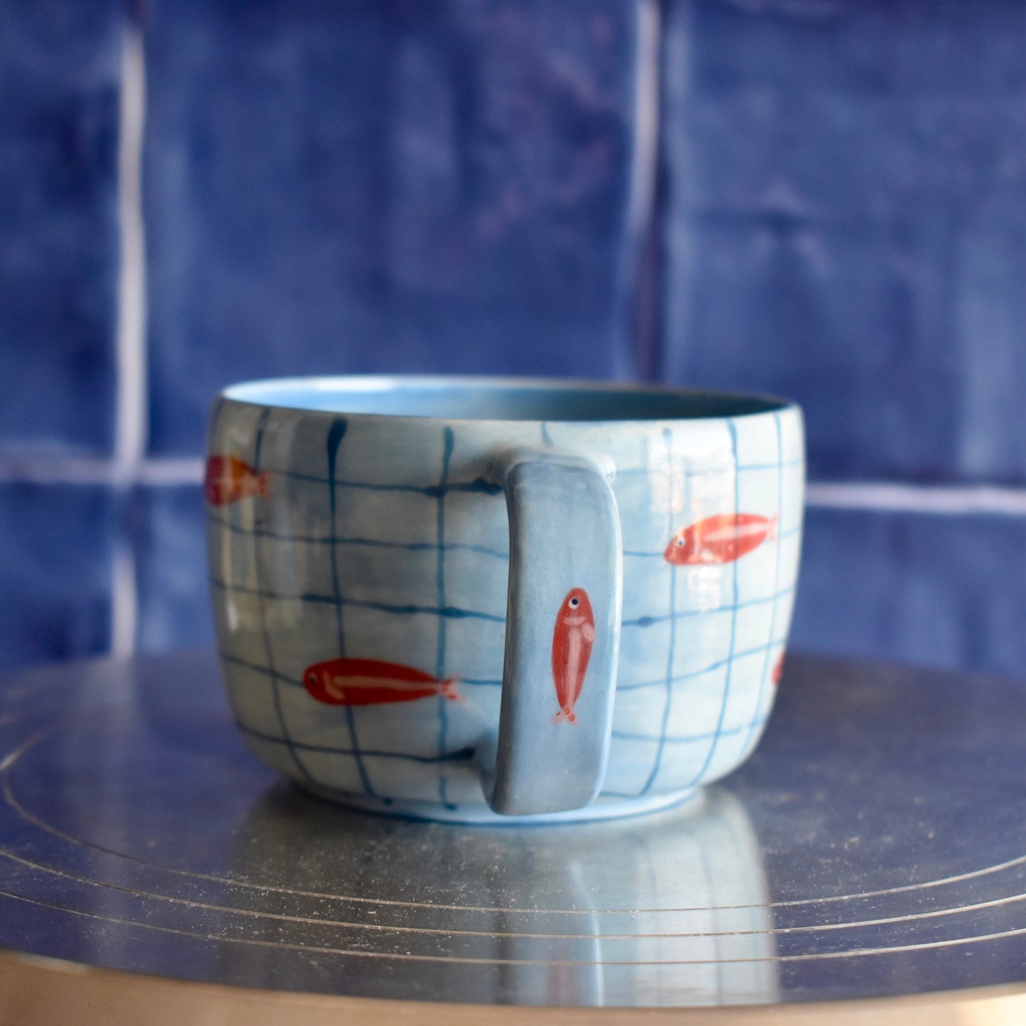 Taza Alberca de Peces