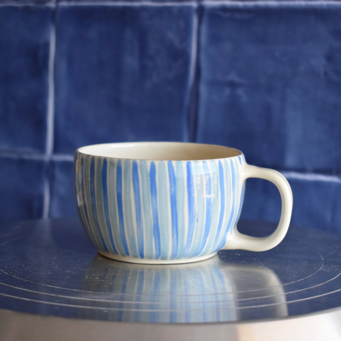 Taza Ventana al Mar - Azul