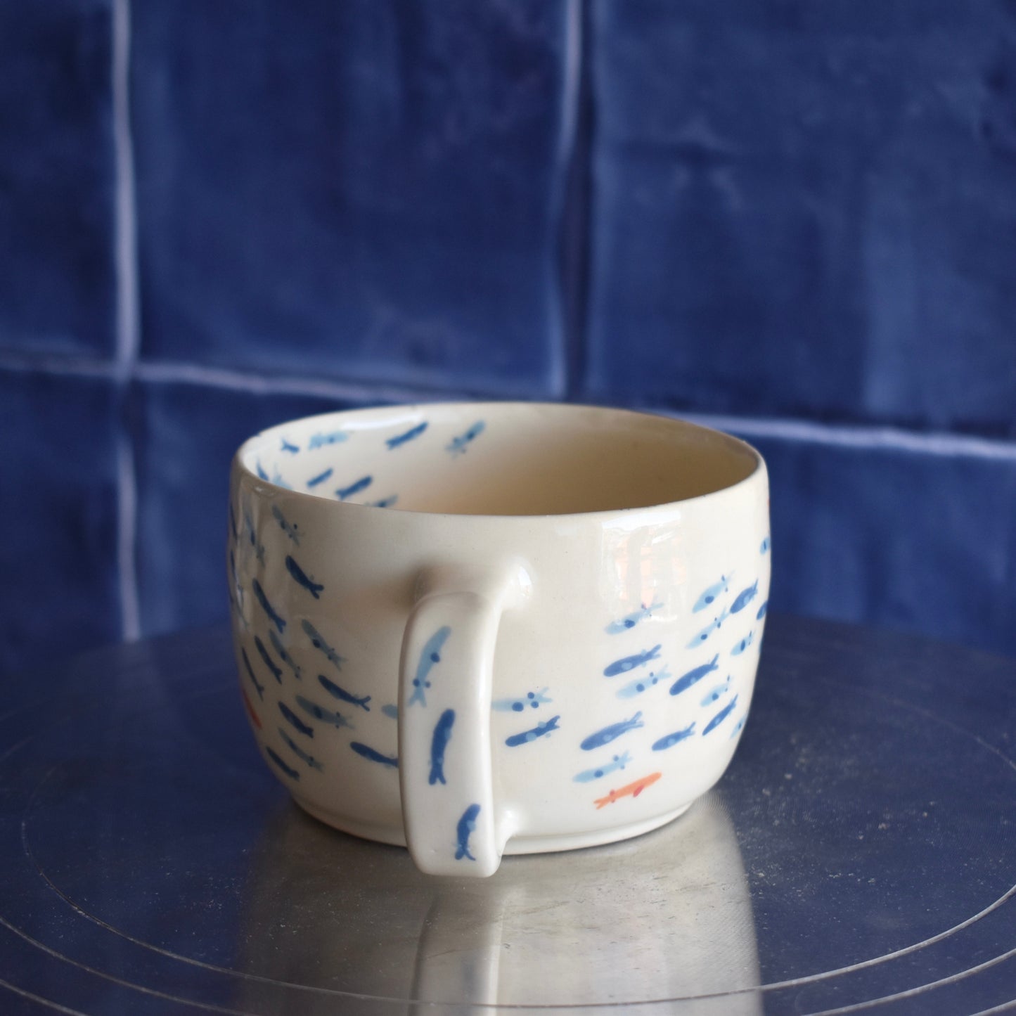 Taza Cardumen Azul