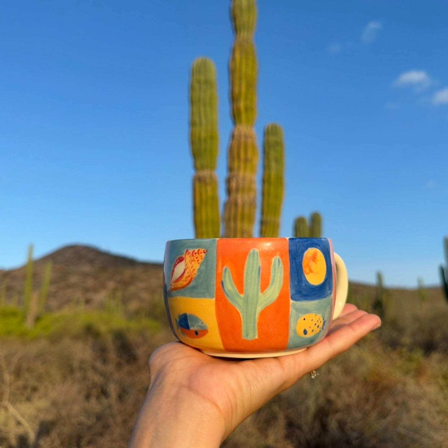Taza Mosaico Marino