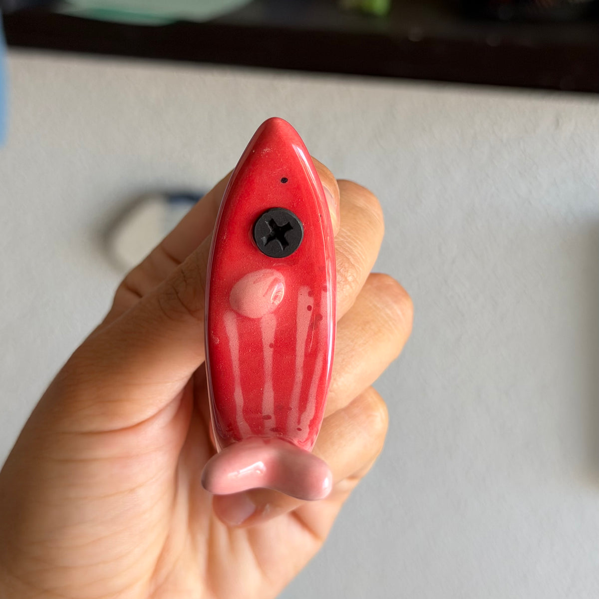 Ganchito de pez rojo