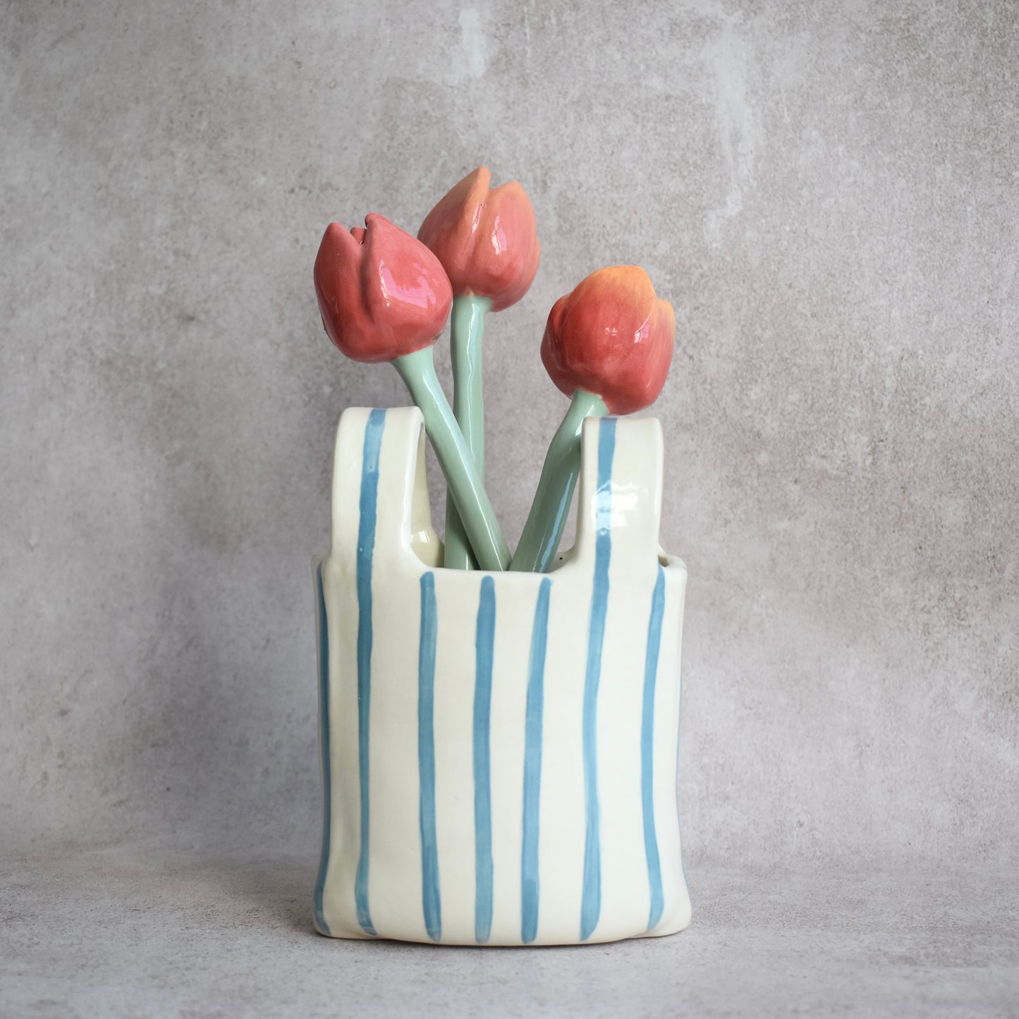 Florero de bolsa