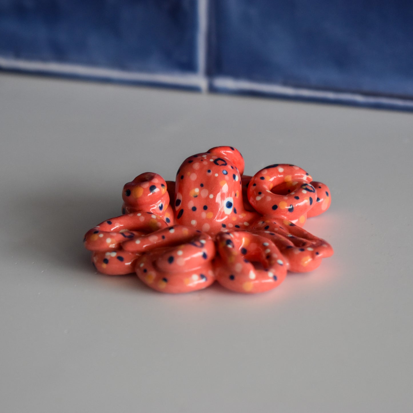 Pulpo rojo  portaincienso